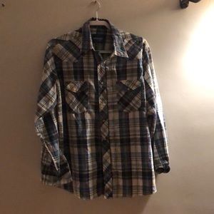 Wrangler Western Snap-button Shirt L